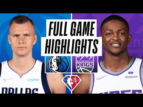 Dallas Mavericks vs. Sacramento Kings Full Game Highlights | December 31 | 2022 NBA Season