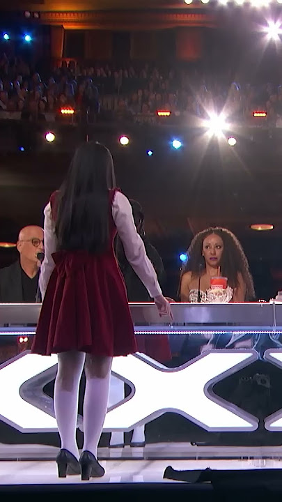 Scary talent! 😱 Sacred Riana terrifies the judges 👻 #shorts #agt
