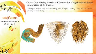 Curve Complexity Heuristic KD-trees for Neighborhood-based Exploration of 3D Curves | EG'2021 FP Wealth