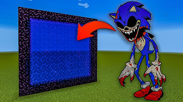 How to Make A Portal To The Sonic.exe Dimension in Minecraft