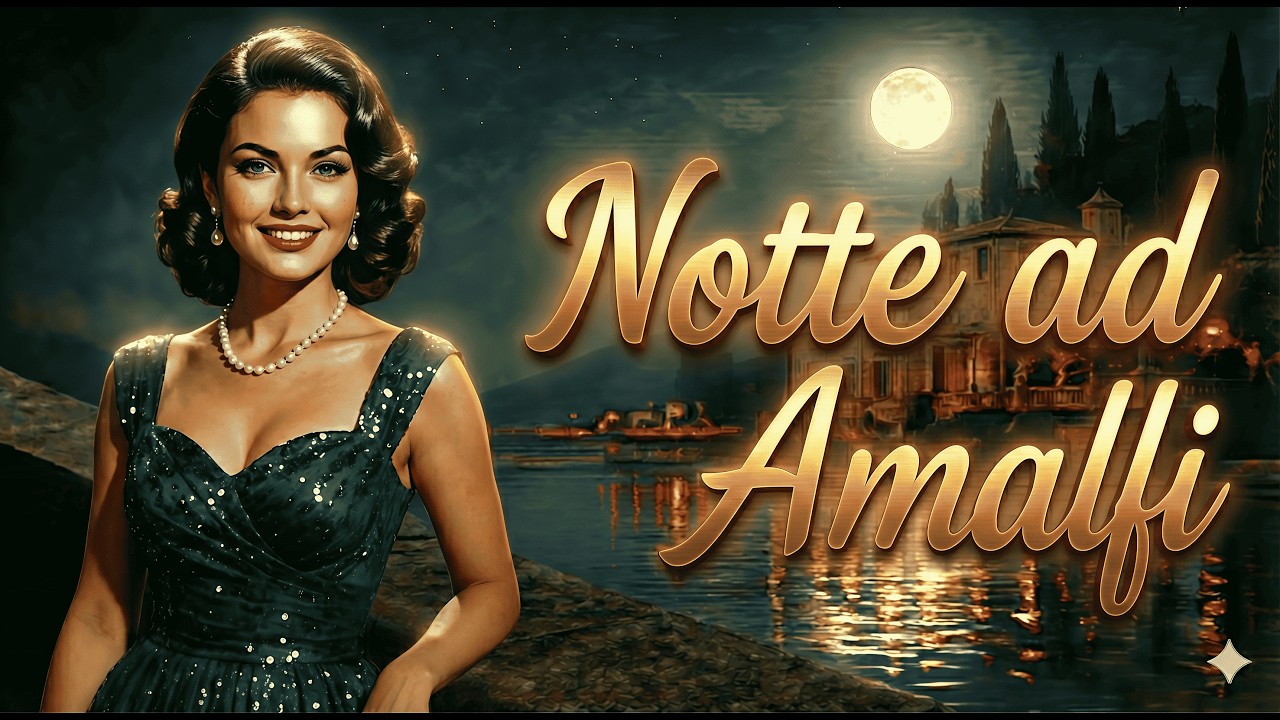 Luna di Amalfi, Amore Mio ❤️ | 1960s Italian Vintage Romance Music Video