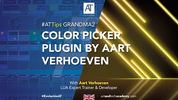 Color Picker for GrandMA2.  Plugin by Aart Verhoeven plugins