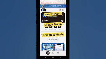 How To Import Everlyn Token In Xenea Wallet || Xenea Wallet New Update #shorts #xeneawallet