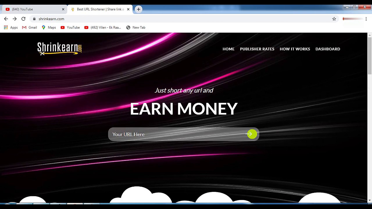 How to get shrinkearn referral link YouTube