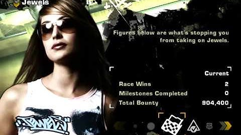 ishu10 Need for Speed Most Wanted Blacklist #8 Rival #8 jewels Qualifying Race TOLLBOOTH