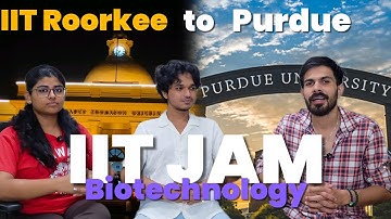 From IIT to Purdue University through IIT JAM | Get Expert tips on Preparation from MSc IIT Roorkee