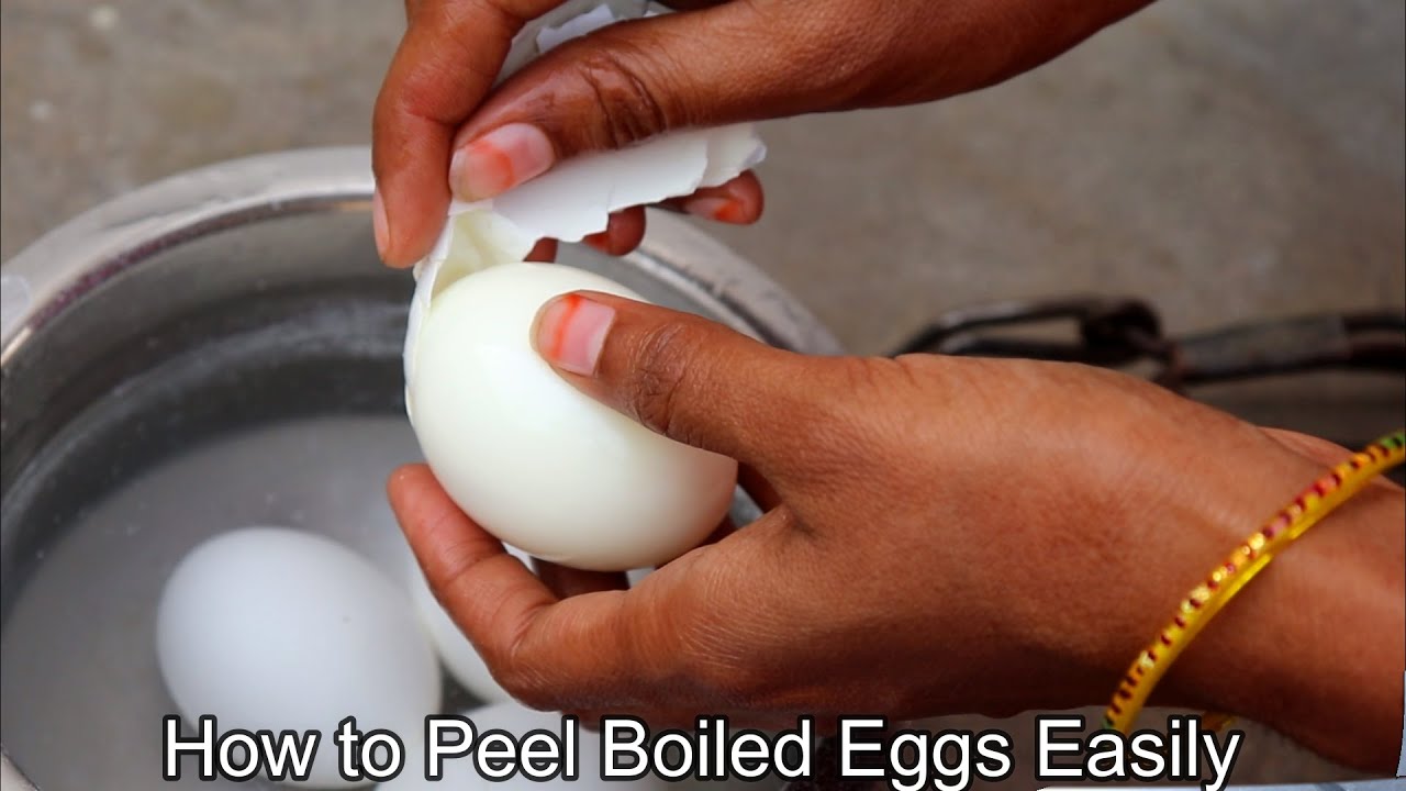 How To Peel Boiled Eggs Easily YouTube How to peel boiled eggs easily youtube