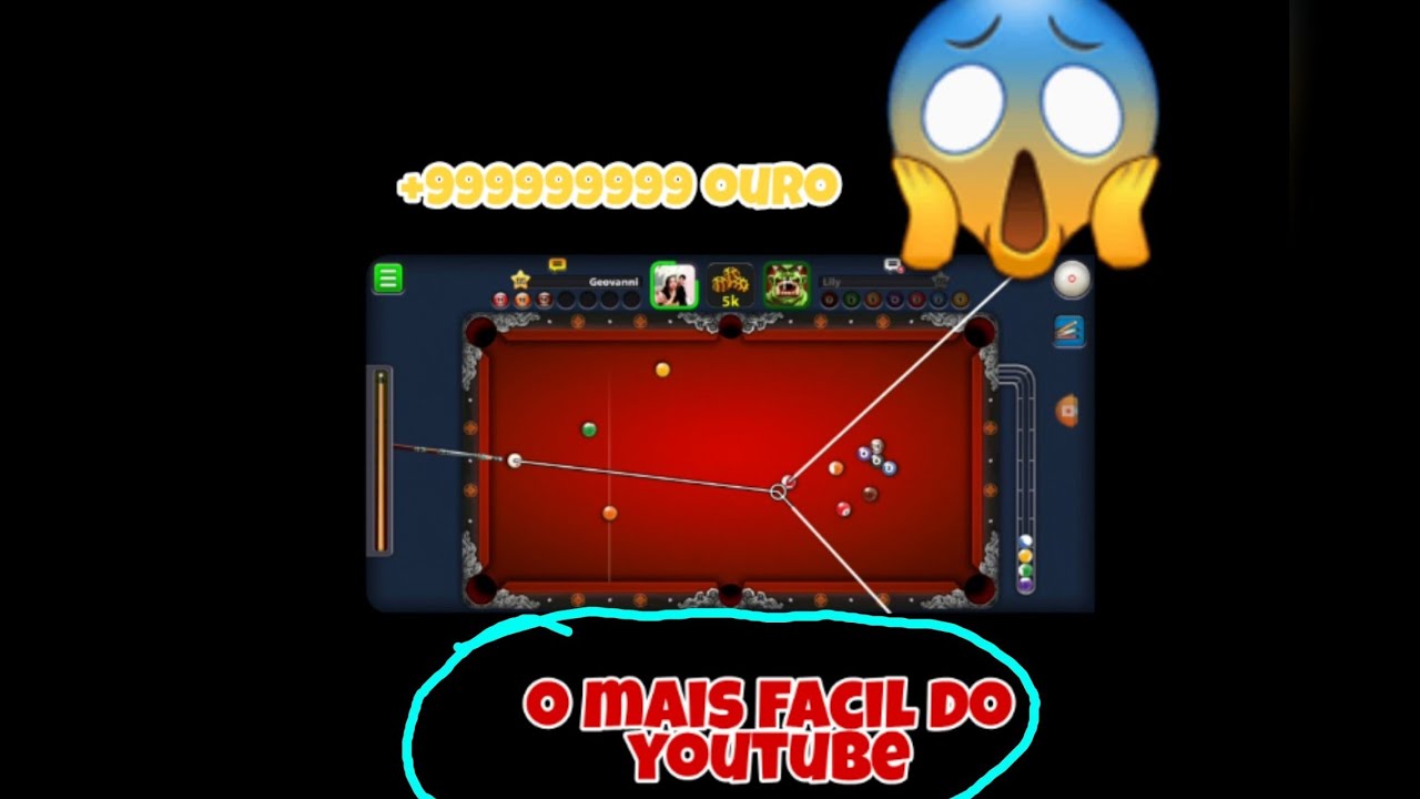 Hack 8 ball pool linha infinita 2020 YouTube