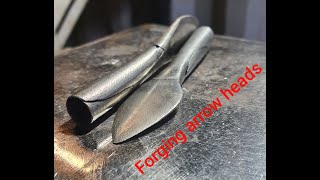 forging arrow heads #3