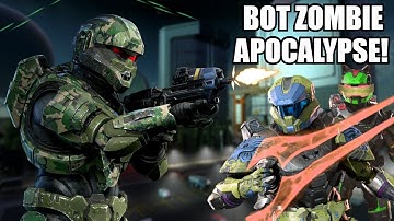 Halo Infinite Map Showcase! | Urban Apocalypse! -  AI Bot Zombie Map!