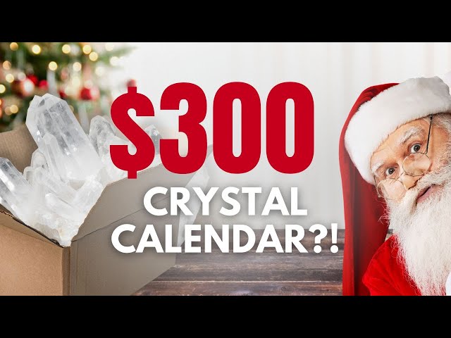 I Bought the MOST EXPENSIVE Crystal Advent Calendar class=