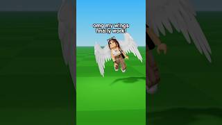 My wings finally work! (IYKYK) #roblox #gaming #robloxgame #fyp #viral