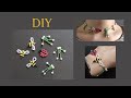 DIY Small beaded animal figurines, beaded bee, beaded frog, beaded ladybug tutorial