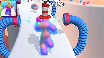 Blob Runner 3D - Gameplay All Levels Walkthrough Android, iOS Update Game Mobile Max Level