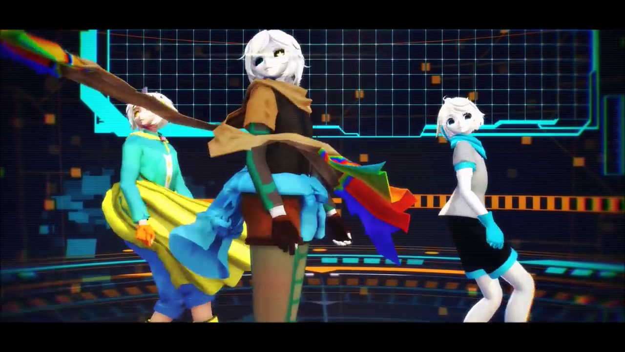 MMD  ECHO Ink, Blueberry, Dream (Обзор на анимацию) (видео не моё)