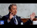 Rand Paul CLASHES with witness over COVID-19 vaccines