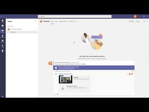 Microsoft Teams: Using the Group Chat u0026 Planner in Microsoft Teams