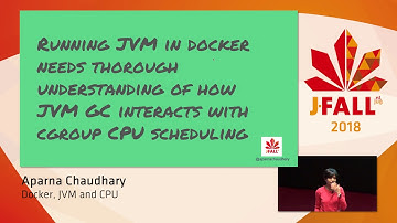 J-Fall 2018: Aparna Chaudhary - Docker, JVM and CPU