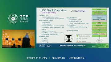 Leveraging UEC For Next Generation AI Networks - Presented By Ultra Ethernet Consortium