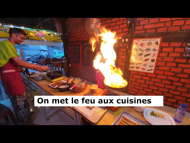 On met le feu aux cuisines !!! #cambodge  #voyage #famillenomade class=