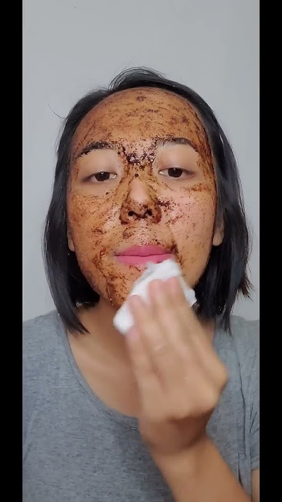 A Coffee Sachet Face Mask? Let's Try It!