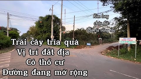 Nhà vườn bán bớt đất đầy đủ cây trái để dưỡng già tại trị trấn kim long châu đức bà rịa vũng tàu