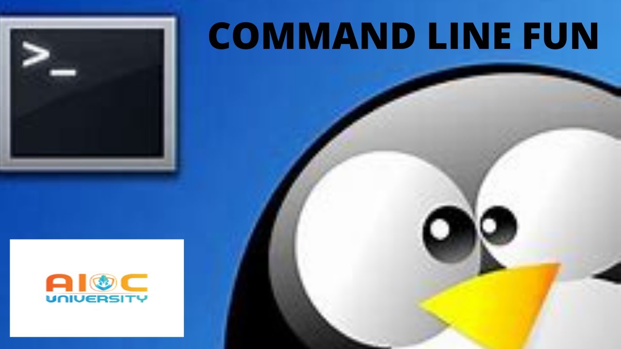 2.1 Command line Fun - YouTube
