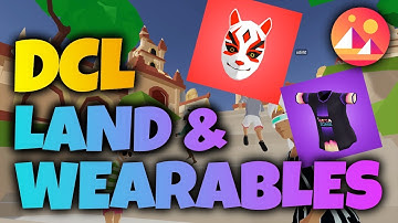 Quick 30 Minute Beginners Guide to Decentraland Land, Wearables And Names!