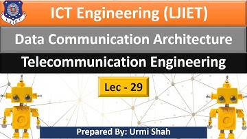 Lec-29_Data Communication Architecture | Telecommunication Engineering | ICT Engineering