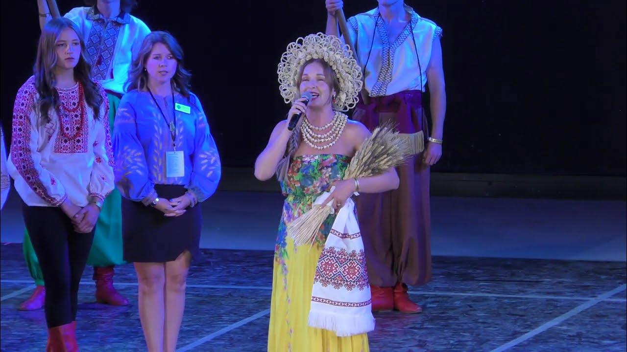 Closing Dauphin Ukrainian Festival. CNUF 2024. Anthem by Viktoriya Kantor YouTube