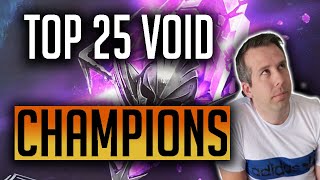 RAID | x2 Chance to summon Voids this weekend! Here are my top 25 possible pulls!