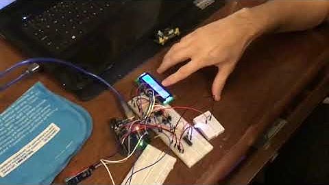 Lab 8 DHT11, Photo-resister, and I2C interrupt button Arduino