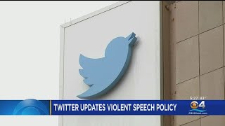 Twitter rolls out updated 'zero tolerance' policy on violent speech