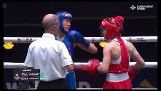 Bout no. - 477  48KG KYZAIBAY Nazym KAZ WON 4:1 VS BOBOKULOVA Sabina UZB Details