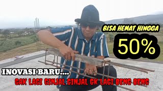 DAK HEBEL DAK BATA RINGAN UNTUK LANTAI ATAS TANPA BESI KANAL H BESI UNP/CNP ATAU BESI KOTAK/HOLO