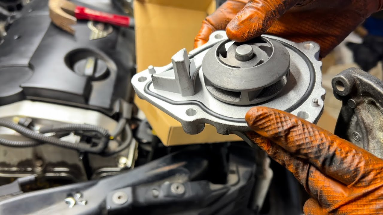 Замена и диагностика водяного насоса/шкива Mini Cooper R55-R61