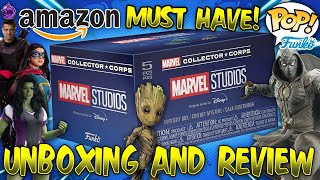 Unlock the Marvel Collector Corp Funko Pop of NEW Marvel Studios 'Disney+' - Unboxing & Review