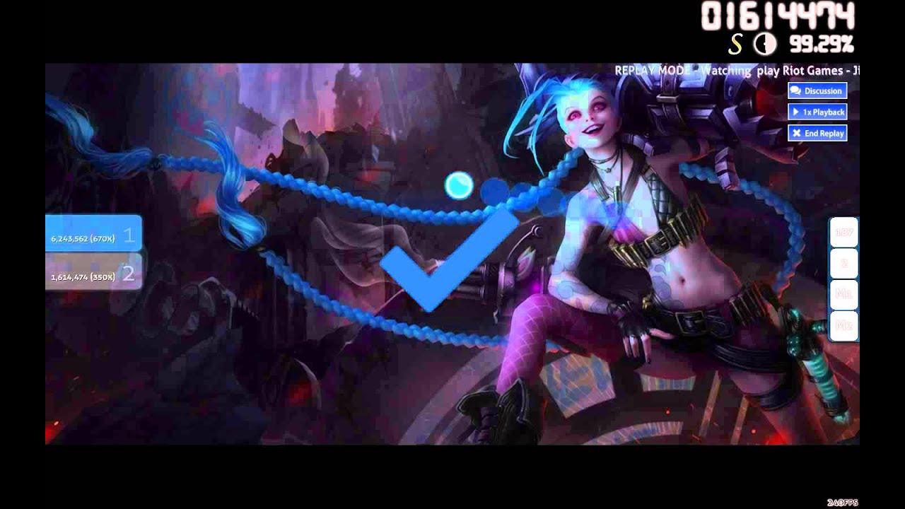 osu! Riot Games - Jinxed [Insane] (FC) - YouTube