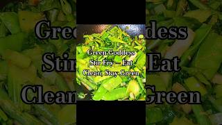 This All Green Stir Fry is a flavor bomb and anti-inflammatory powerhouse 💥
