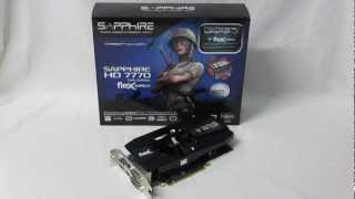 Sapphire Radeon HD 7770 Flex Edition Overview