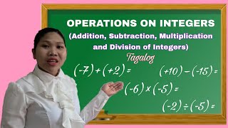 OPERATIONS ON INTEGERS