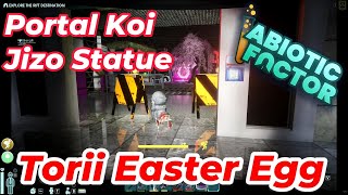 Secret of Torii - Easter Egg / Jizo Statue & New Portal Koi / Abiotic Factor 