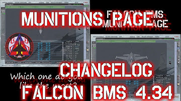 Falcon BMS 4.34 Changelog - Challenge - Munitions Page