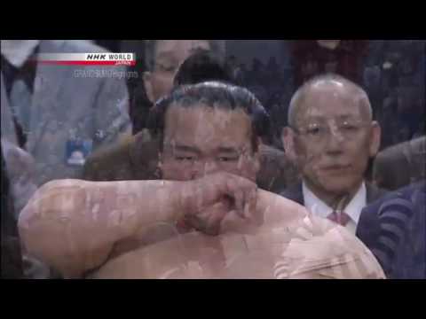 Kisenosato vs Terunofuji march 2017 Osaka