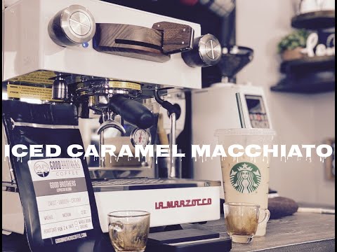 How To Make An Iced Caramel Macchiato