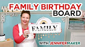Download Diy Family Celebration Birthday Board Youtube