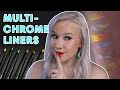 Multichrome Monday | Sugar Drizzle Multichrome Liners Swatches, Demo + A Look