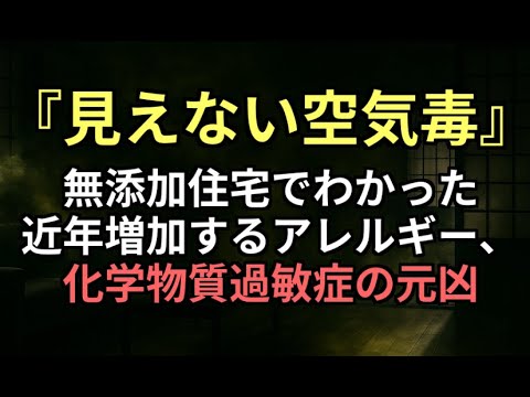 【見えない空気毒】無添加住宅に行ってわかったアレルギー、化学物質過敏症の元凶。