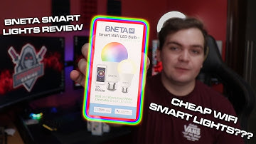 Super Cheap Smart Lights?! - Bneta Smart Lights Review