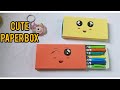 Paper craft #easy pencil box|Craft ideas 🌟|Fizacraftstudio 🥰